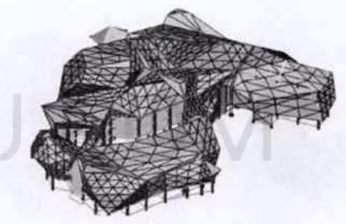 博物馆钢结构空心球网架效果图.jpg